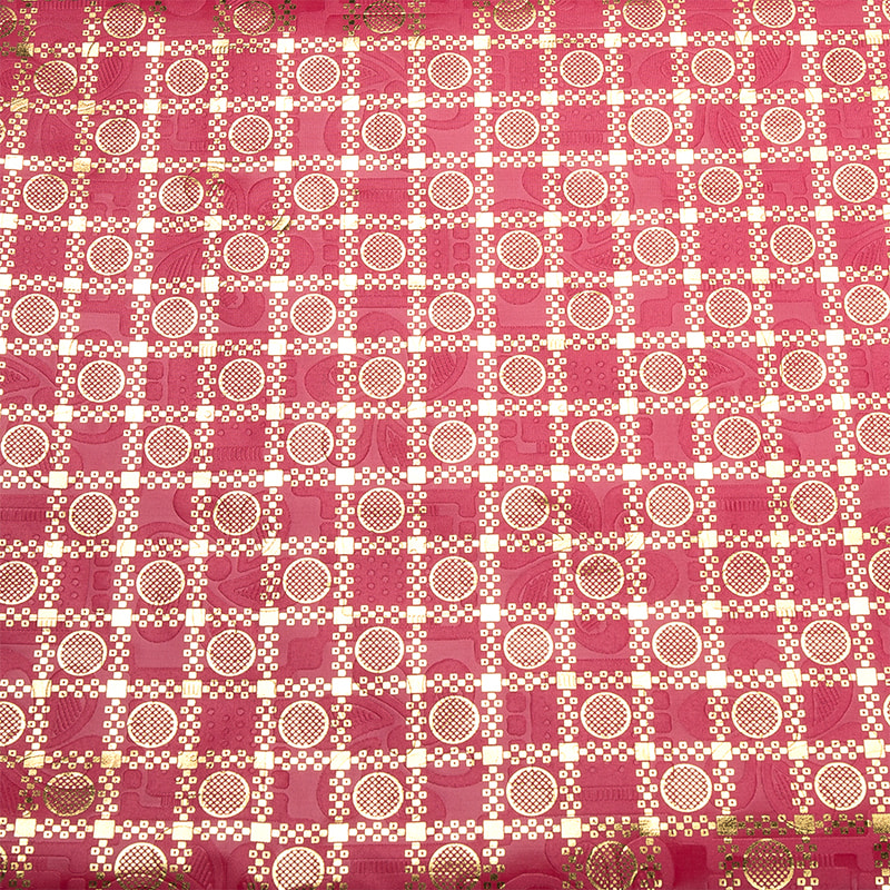 Tissu Bazin doré gaufré en couleurs teintes TMIE-06-5