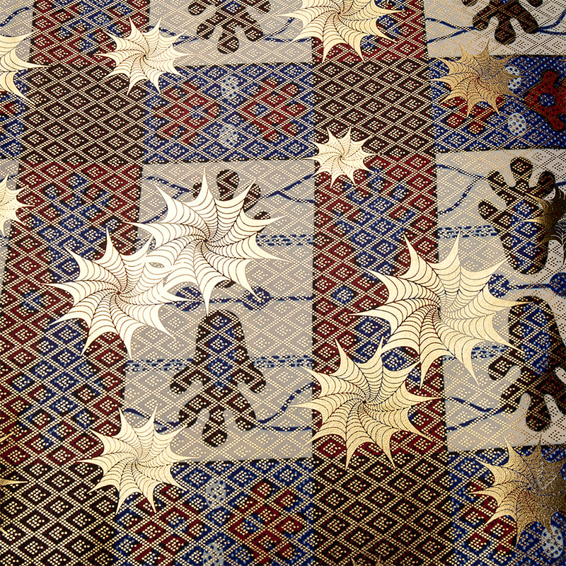 Tissu Bazin doré imprimé TMIE-06-6