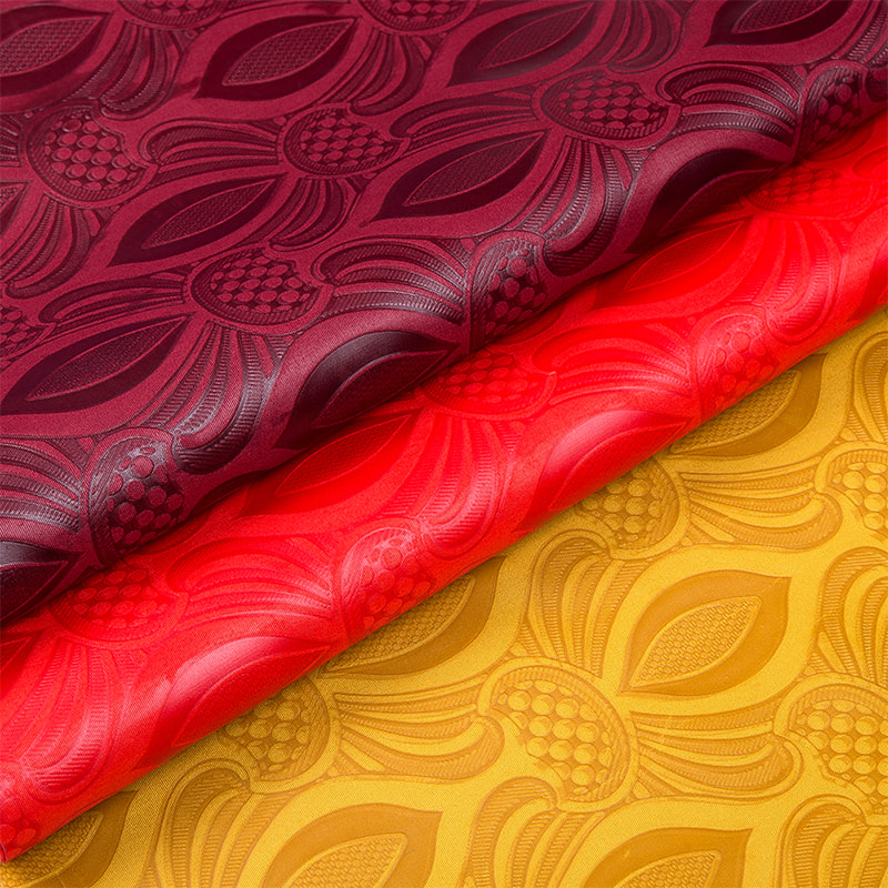 Tissu Bazin gaufré en couleurs teintes TMIE-06-4