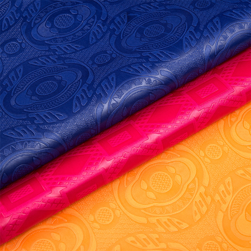 Tissu Bazin gaufré en couleurs teintes TMIE-06-4