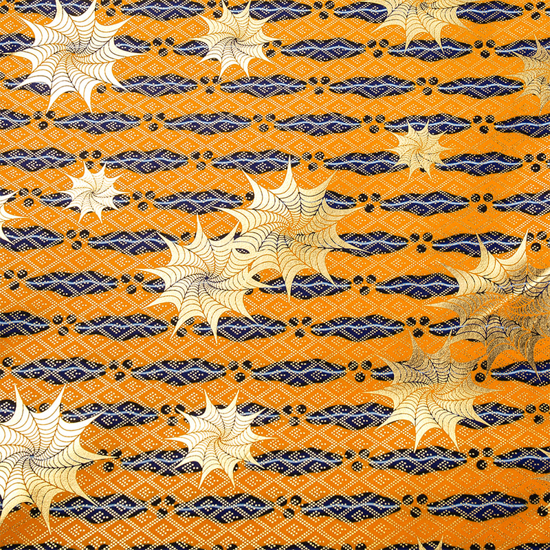 Tissu Bazin doré imprimé TMIE-06-6