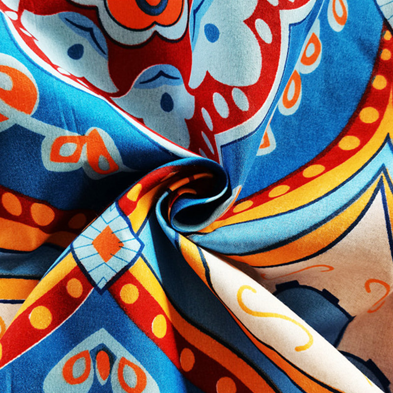 Tissu léger de drap de lit tissé uni de polyester de conception d'impression de colorant de TMIE-10-6 80GSM