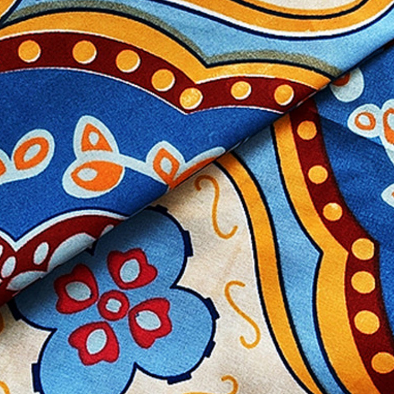 Tissu léger de drap de lit tissé uni de polyester de conception d'impression de colorant de TMIE-10-6 80GSM