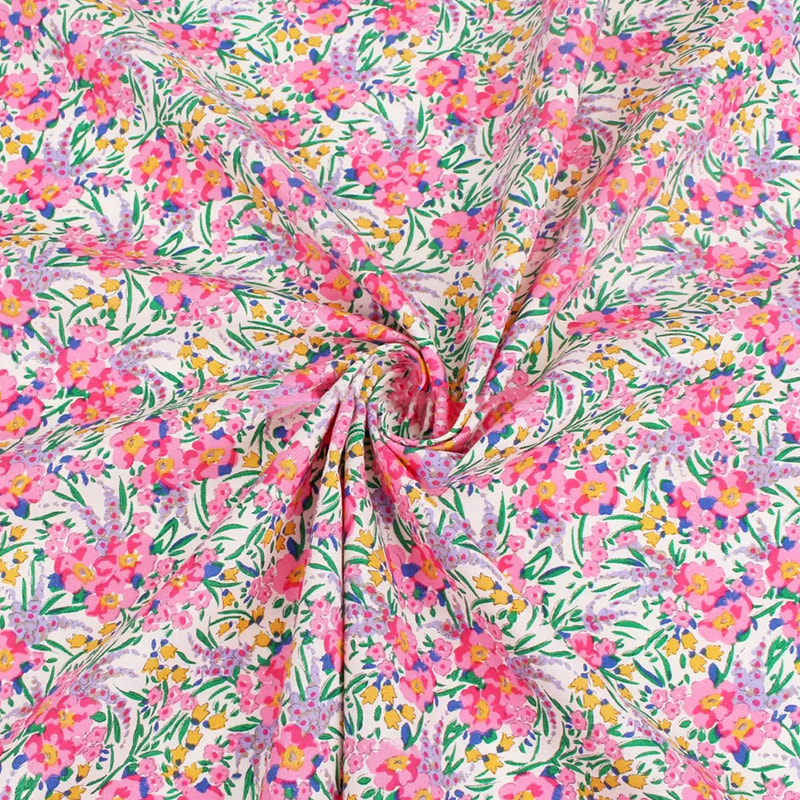 TIME-10-2 Drap de lit tissé uni en polyester, 250 cm, 90 g/m², motif imprimé dispersé, tissu en microfibre
