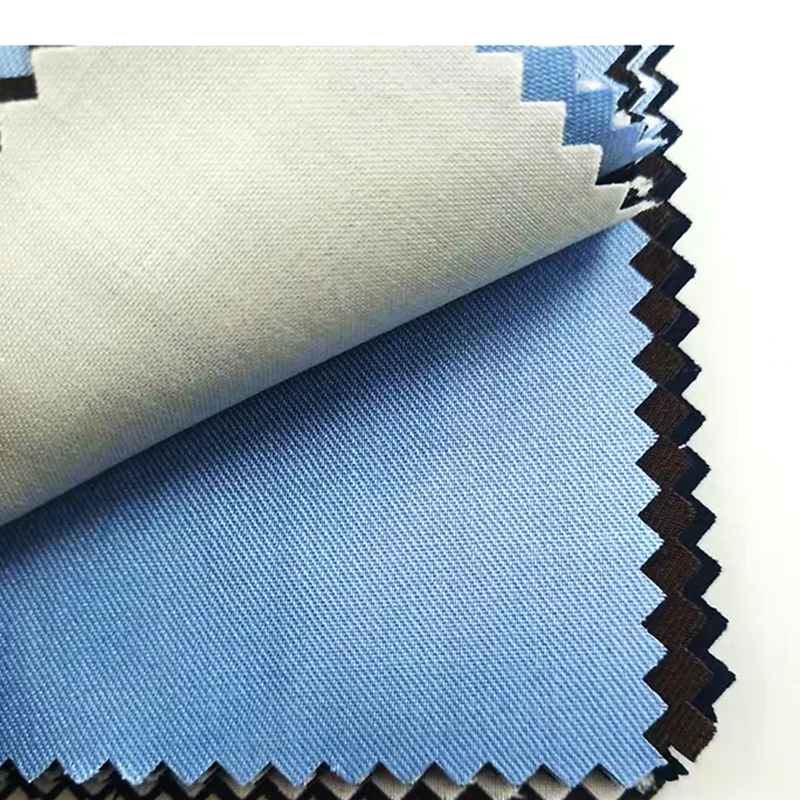 Tissu de sergé de popeline de polyester de couleurs teintes par 115GSM du poids moyen de TMIE-08-4-2