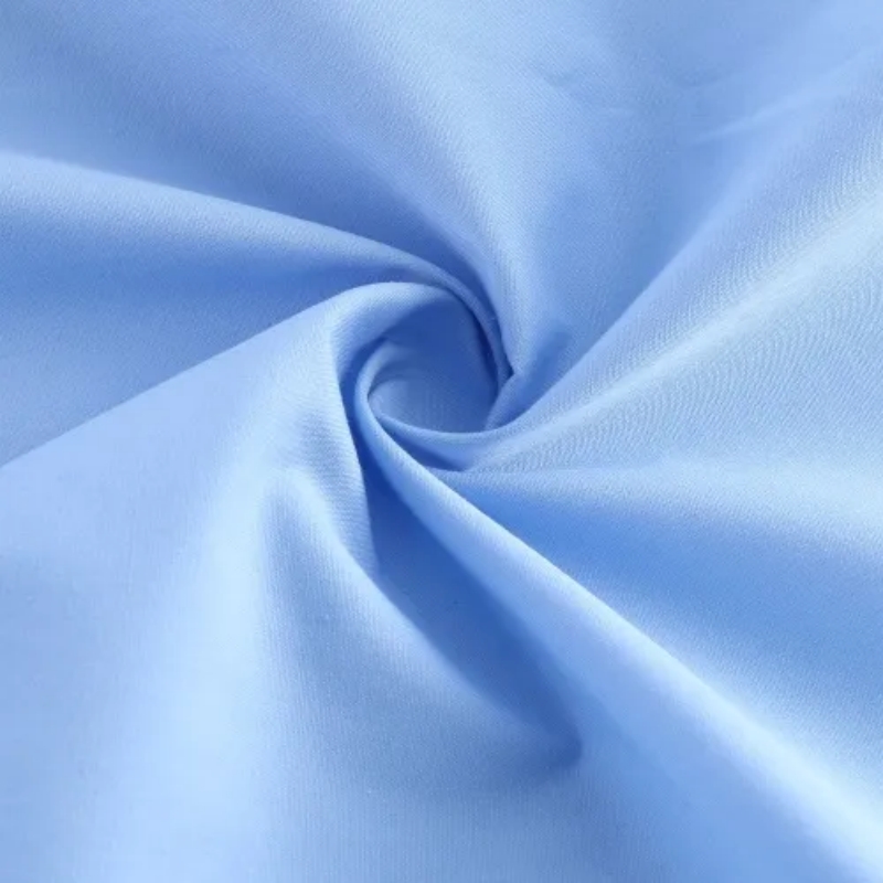 TMIE-08-4-3 120GSM a teint le tissu de sergé de popeline de polyester de couleurs