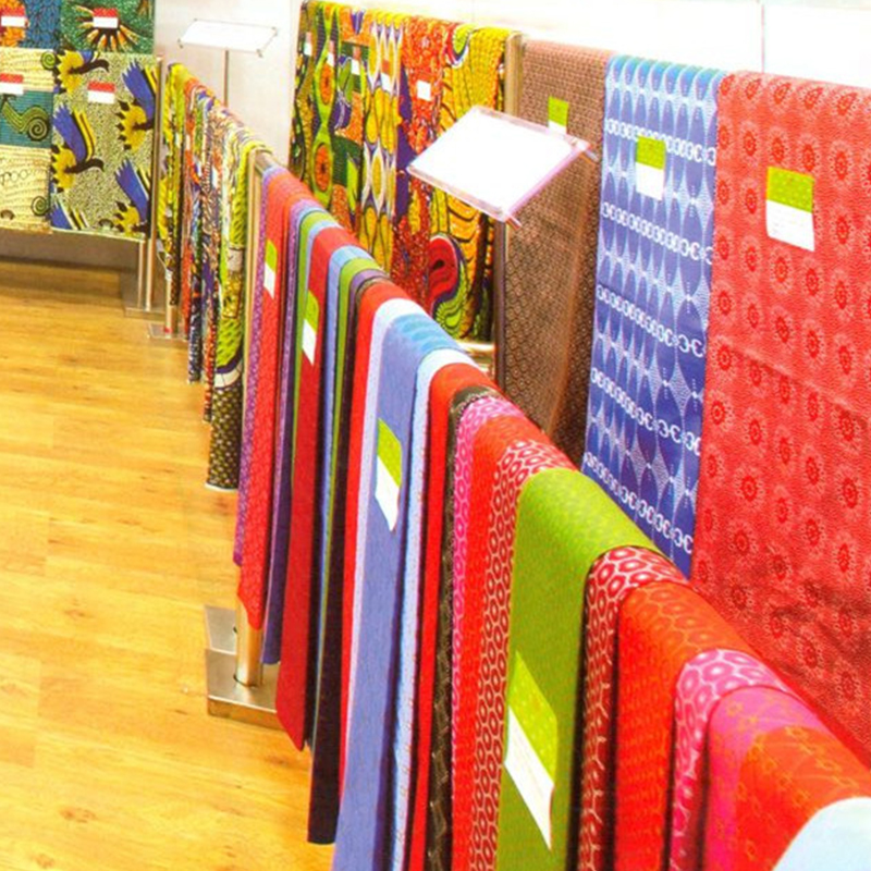 Tissu de cire d'impression en Polyester, tissu à largeur étroite, haute densité, 95g/m², 100g/m², 105g/m², 110g/m², 115g/m², TMIE-06-7
