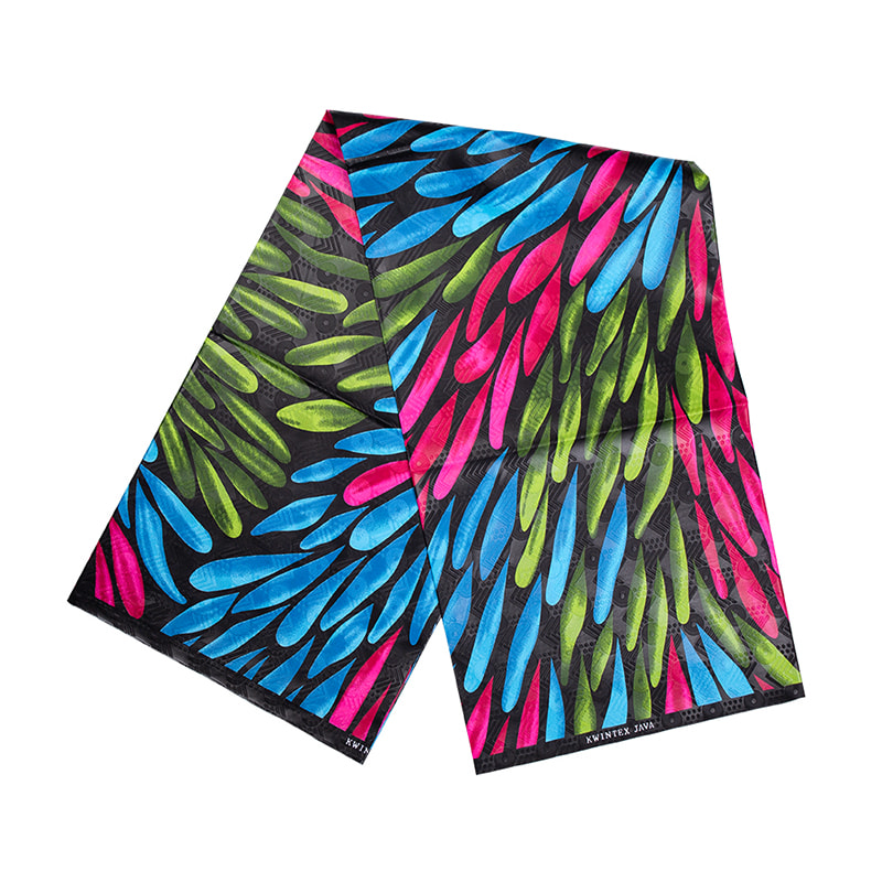 Tissu de largeur étroite de TMIE-06-2 haute densité 85gsm 90gsm 100gsm 105gsm 110gsm, tissu de cire gaufré pour impression en Polyester