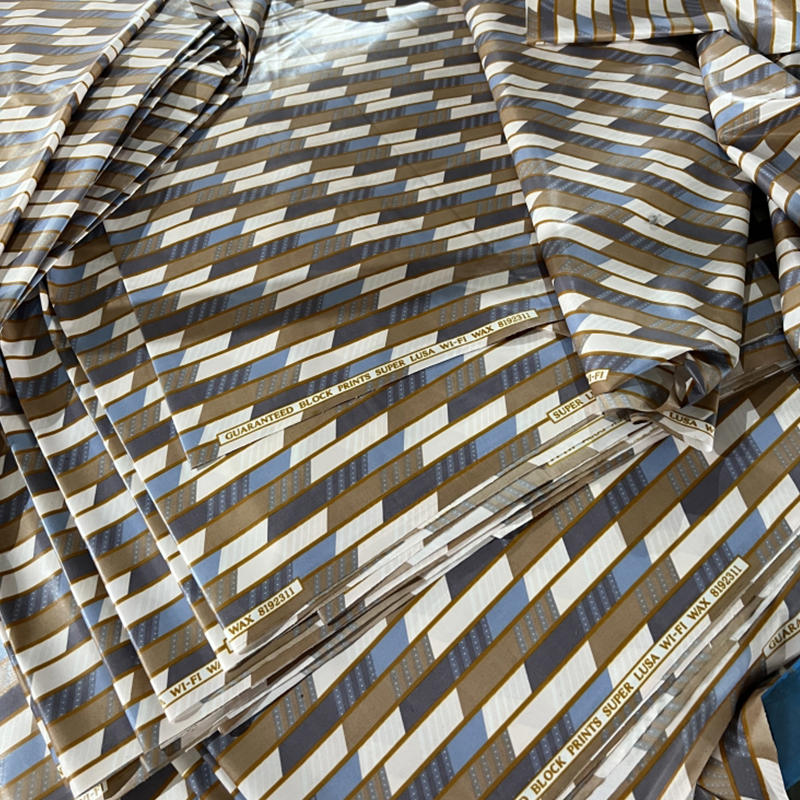 Tissu de cire d'impression en Polyester, tissu à largeur étroite, haute densité, 95g/m², 100g/m², 105g/m², 110g/m², 115g/m², TMIE-06-7