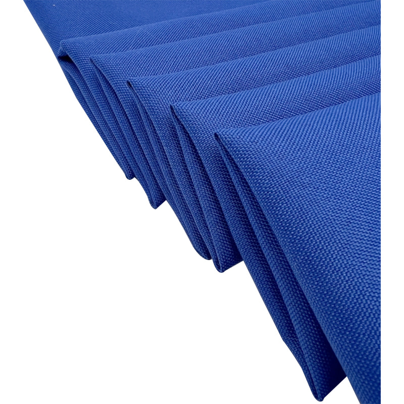 TMIE-03-1-4 Tissu en polyester minimat bleu sergé de poids moyen 150 GSM