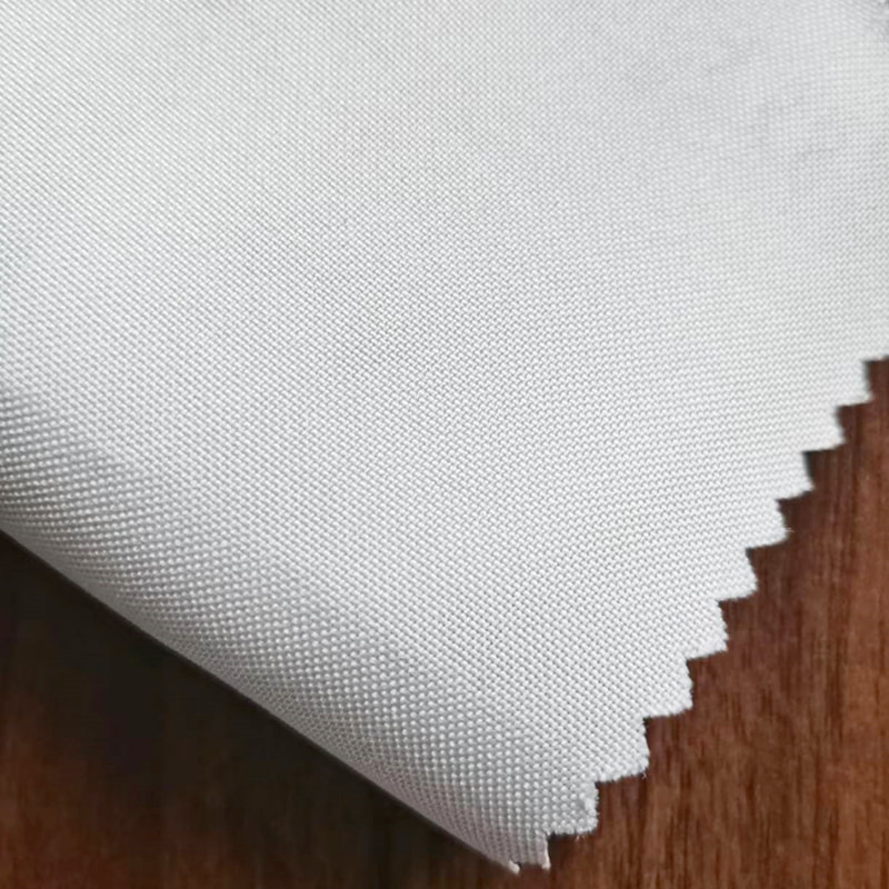 TMIE-03-1-6 Poids moyen 180 GSM blanchissent le tissu en polyester Minimatt
